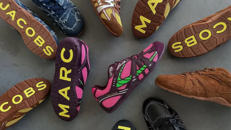 عودة أنيقة للرجال.. حذاء سنيكر مارك جيكوبس "Spring 72" يفاجئ عشاق الموضة