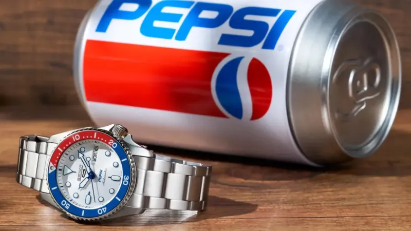 ساعات Seiko Pepsi.. إصدارات نادرة لهواة الجمع