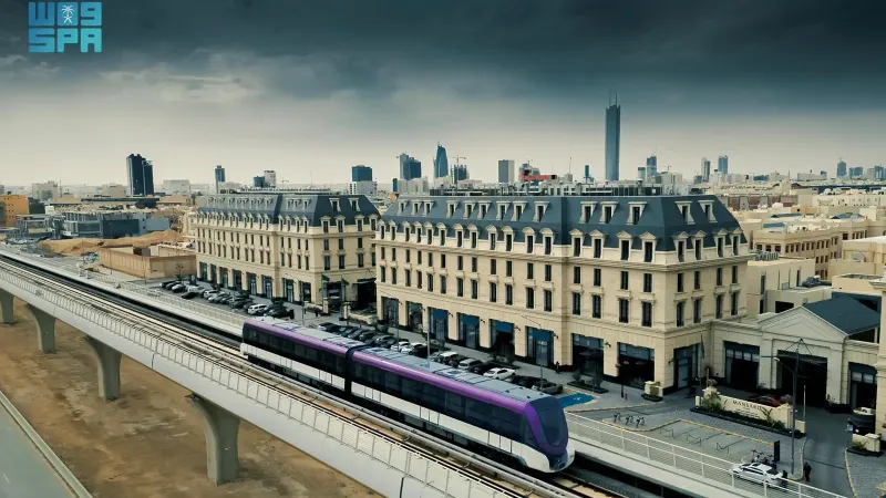 قطار الرياض يسجّل 100 مليون راكب خلال 9 أشهر