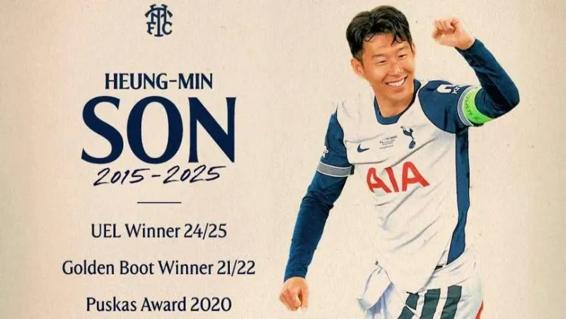 سون هيونغ مين يودع جماهير توتنهام بعد 10 سنوات من التألق بفيديو مؤثر