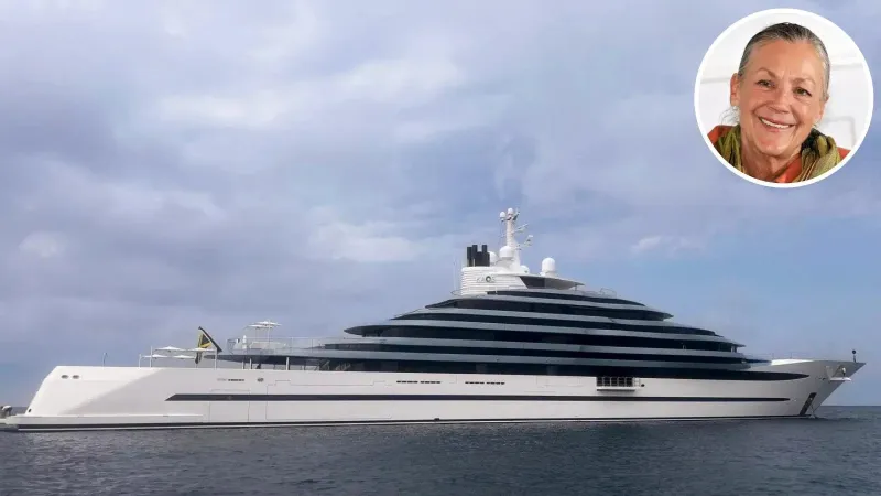 يخت Kaos  الفاخر يدهش سكان جزر تريميتي (فيديو)