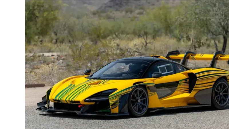 مزاد يترقب صعود سيارة McLaren Senna GTR لقمة الأسعار