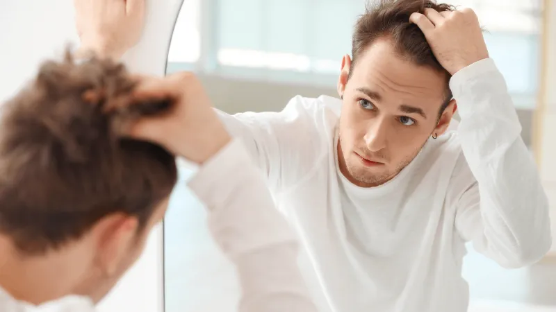 دراسة توضح العلاقة بين النظام الغذائي السيئ وخطر فقدان الشعر