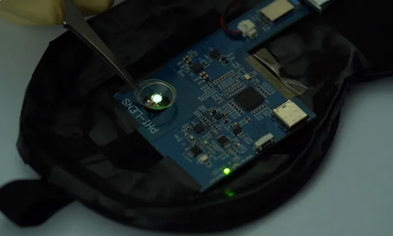 العدسات اللاسلكية OLED تفتح آفاقًا جديدة للتشخيص غير الجراحي