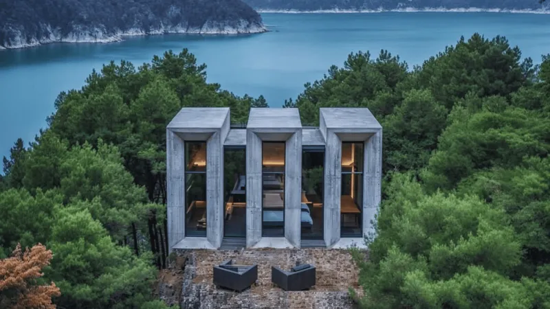 المنازل الفاخرة في قلب الغابات.. مشروع قد يغيّر مفهومك عن السكن