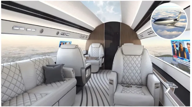 طائرة Phantom 3500: ثورة جديدة في عالم الطيران الخاص بدون نوافذ