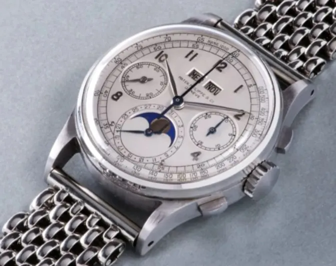 ساعة باتيك فيليب 1518 نادرة قد تحطم أرقامًا قياسية