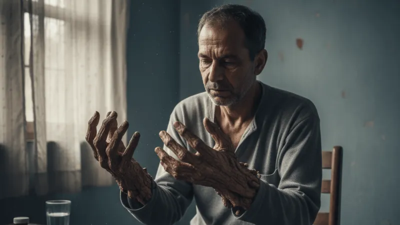 متلازمة الرجل الشجرة: حالة نادرة تحوّل الحياة اليومية إلى كابوس