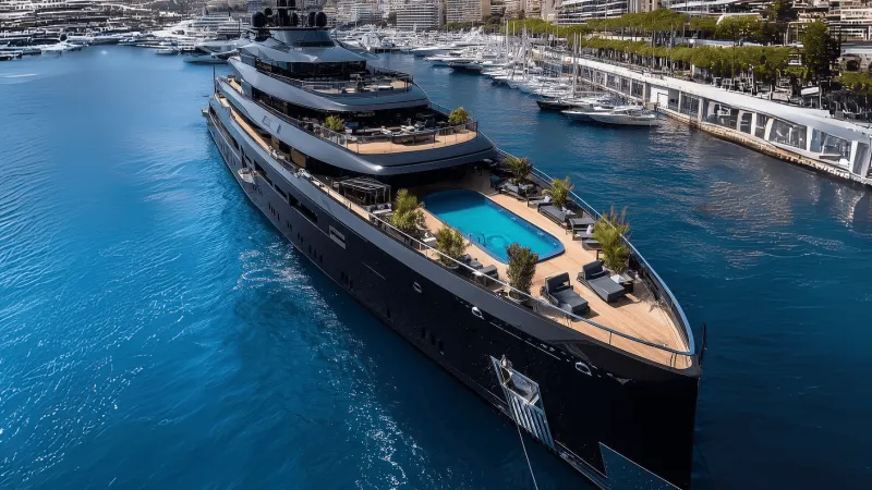 "أوبسيديان هورايزن".. يخت فاخر بقيمة 800 مليون دولار في ميناء موناكو