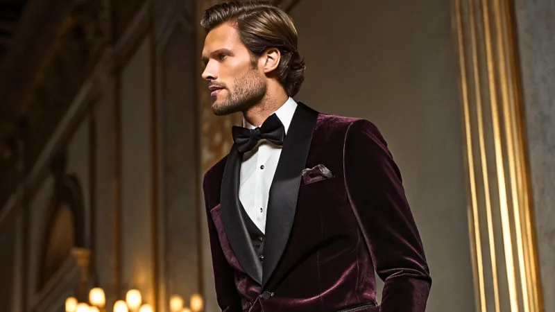 المخمل سلطان الأناقة الرجاليّة: إطلالات رسمية بلمسة ملكية