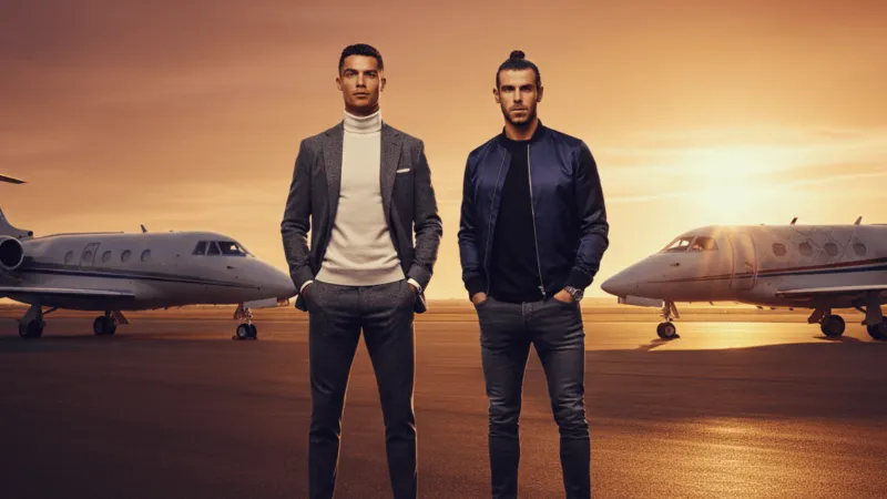 من بيل إلى رونالدو.. قائمة الطائرات الخاصة لأساطير كرة القدم 