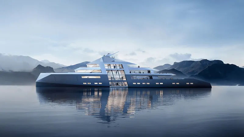 Outlier I.. مفهوم جديد يرفع معايير اليخوت الفاخرة في العالم (فيديو)