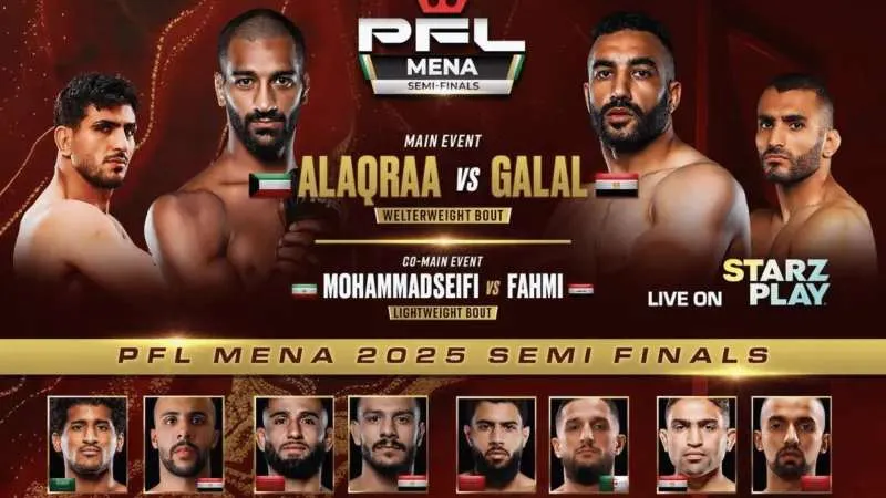 شاهد.. انتصارات عربية كبرى في بطولة PFL MENA تمهد لحصد المجد وجائزة الـ100 ألف دولار