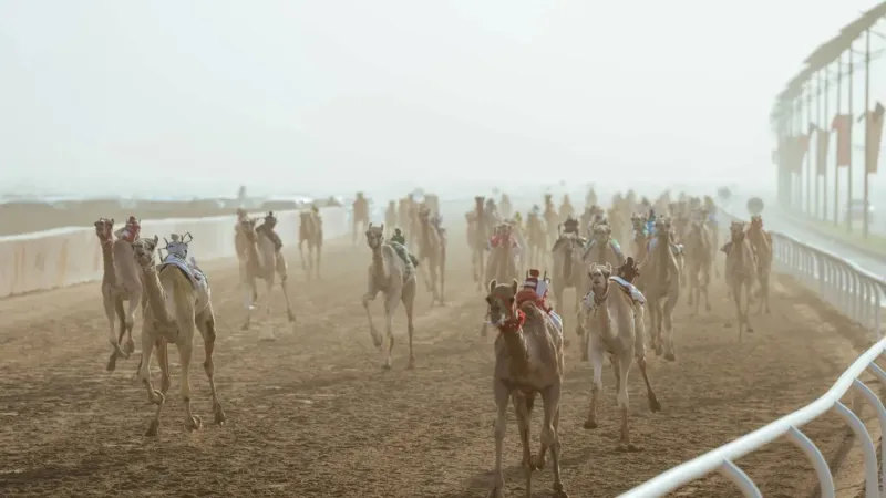 مهرجان ولي العهد للهجن 2025 يحقق أرقامًا قياسية جديدة (فيديو)