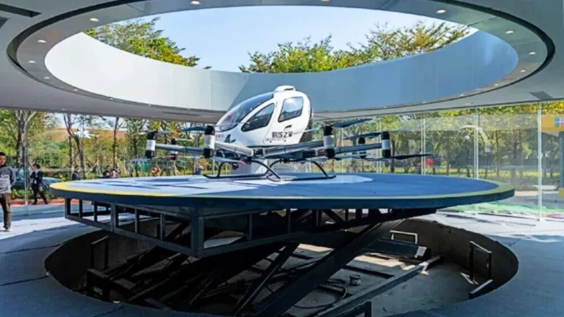 EHang VT35.. طائرة كهربائية ذاتية القيادة تعيد رسم مستقبل النقل الجوي