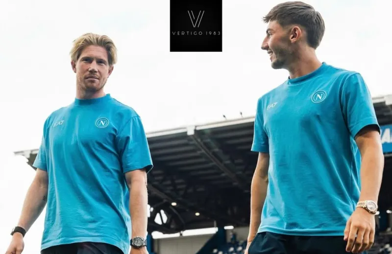 مباراة نابولي وكالياري تتحول لعرض ساعات فاخرة مع دي بروين وجيلمور