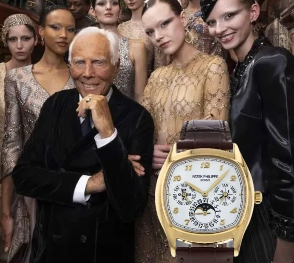 من القماش إلى الذهب.. كيف جسّدت ساعة فاخرة فلسفة جورجيو أرماني؟