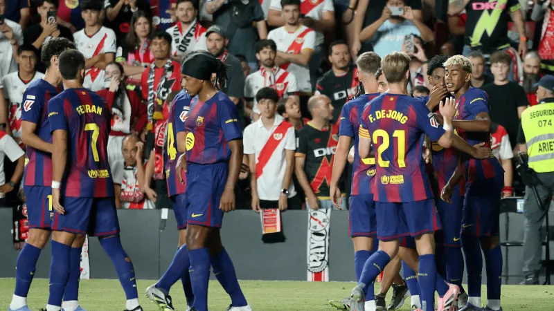 برشلونة بأداء باهت ينجو من الخسارة أمام رايو فاييكانو (فيديو)