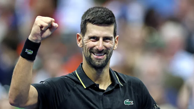 نوفاك ديوكوفيتش يحقق إنجازًا تاريخيًا جديدًا في الـ US Open (فيديو)