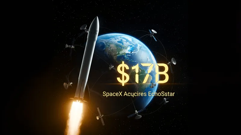 SpaceX تستحوذ على نطاق EchoStar بـ17 مليار دولار