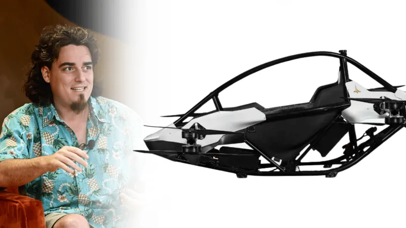 بالمر لوكي يحلق لأول مرة بطائرة Jetson One الكهربائية (فيديو)