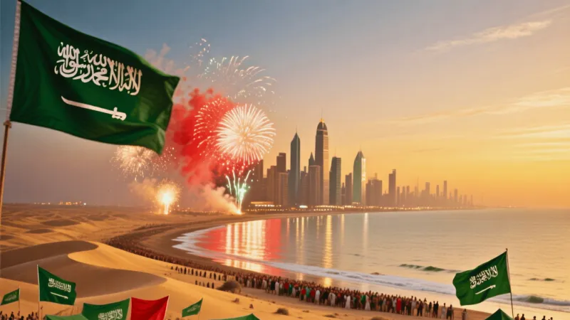 المملكة في اليوم الوطني الـ95: احتفالات بالوطن والانتماء.. من الصحراء إلى البحر