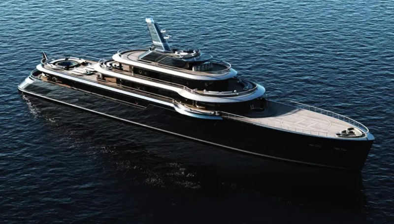 تفاصيل غير متوقعة داخل جيغا يخت Ixian الجديد بطابع كلاسيكي عصري