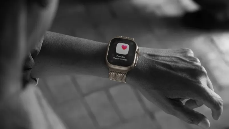 ميزة جديدة في Apple Watch تكشف ارتفاع ضغط الدم