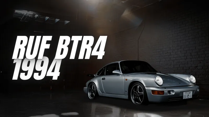 RUF BTR4 1994.. أيقونة ألمانية بقيمة تتجاوز المليون دولار