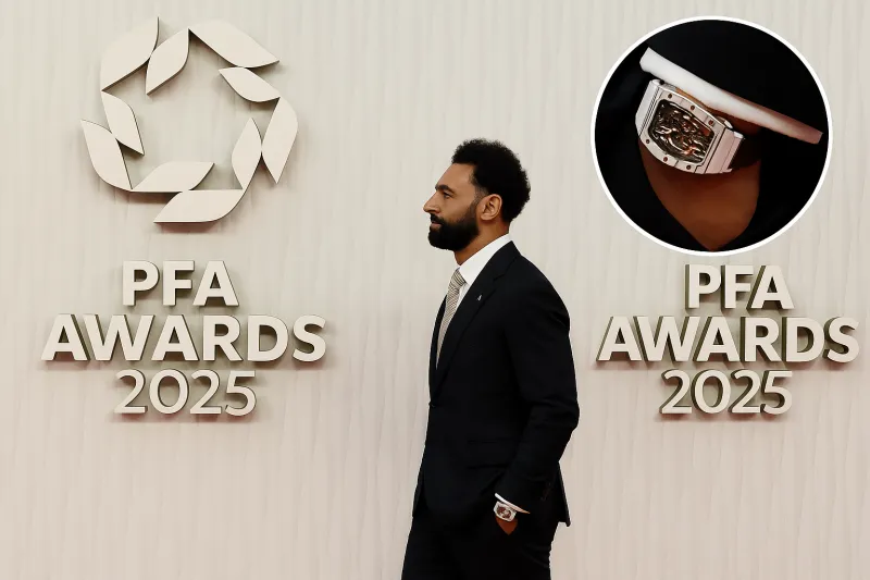 ساعة ريتشارد ميل RM 65-01 تزين معصم محمد صلاح.. كم سعرها؟