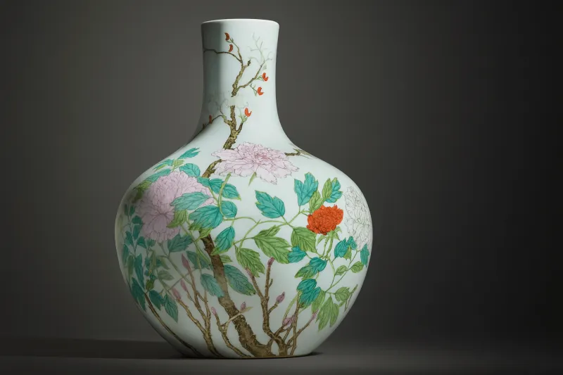 2.6 مليون دولار مقابل مزهرية صينية يونغتشنغ النادرة