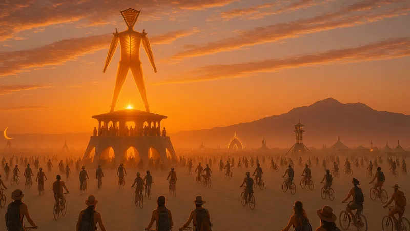 جريمة قتل تهز مهرجان بيرننج مان في نيفادا