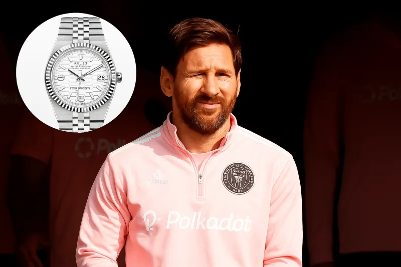 Land-Dweller 40.. ساعة رولكس جديدة تزيّن معصم ميسي