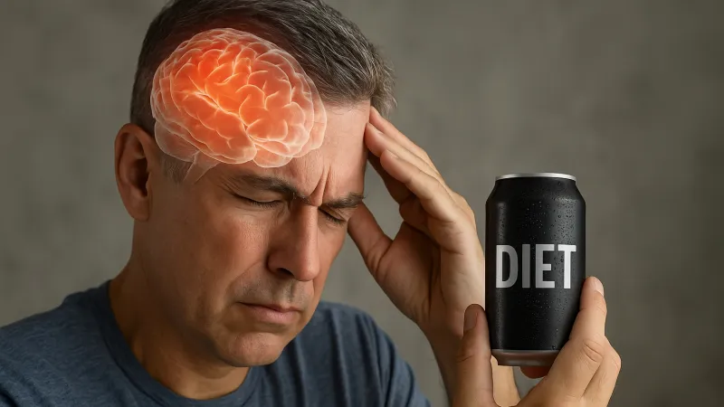 دراسة تحذّر: المشروبات الغازية الدايت تسرّع شيخوخة الدماغ