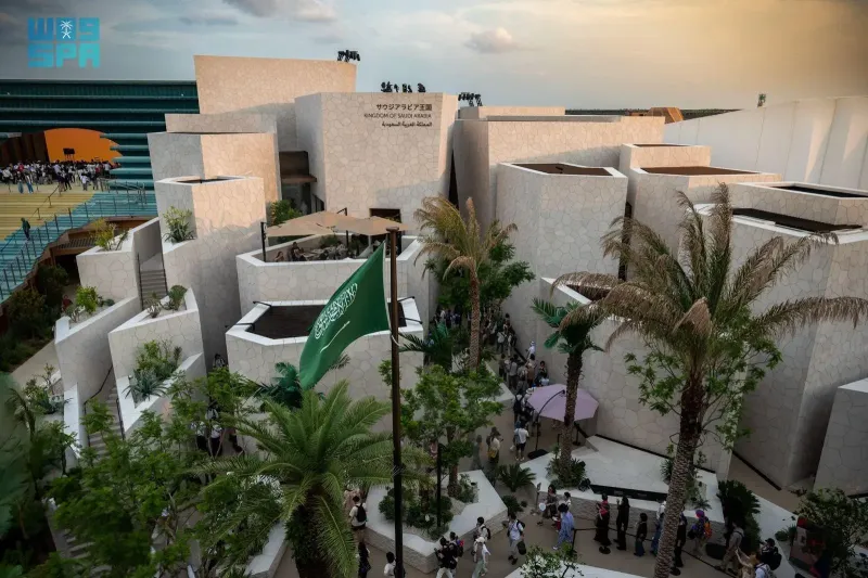 جناح المملكة يحتفي باليوم الوطني السعودي في إكسبو أوساك (فيديو)