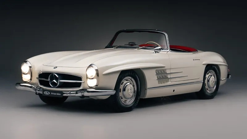مرسيدس 300 SL رودستر 1963: تاريخ مذهل وسعر استثنائي