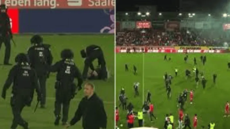 مشاهد صادمة من ألمانيا: كيف تحولت مباراة كرة قدم إلى ملاحقة خطيرة؟