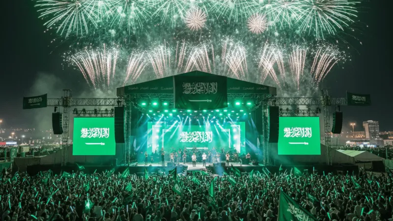 حفلات اليوم الوطني السعودي الـ95 تكشف عن مفاجآت غنائية في مختلف المناطق