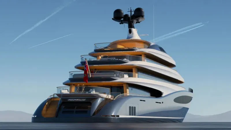 اليخت الفاخر رفائيل.. 265 قدمًا من الفخامة والتقنية البحرية الحديثة