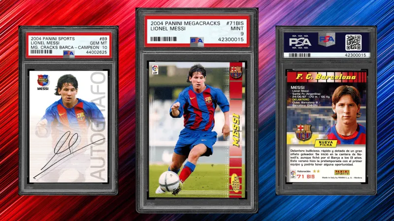 بطاقة ليونيل ميسي تتجاوز بطاقة بيليه وتصبح الأغلى في تاريخ كرة القدم