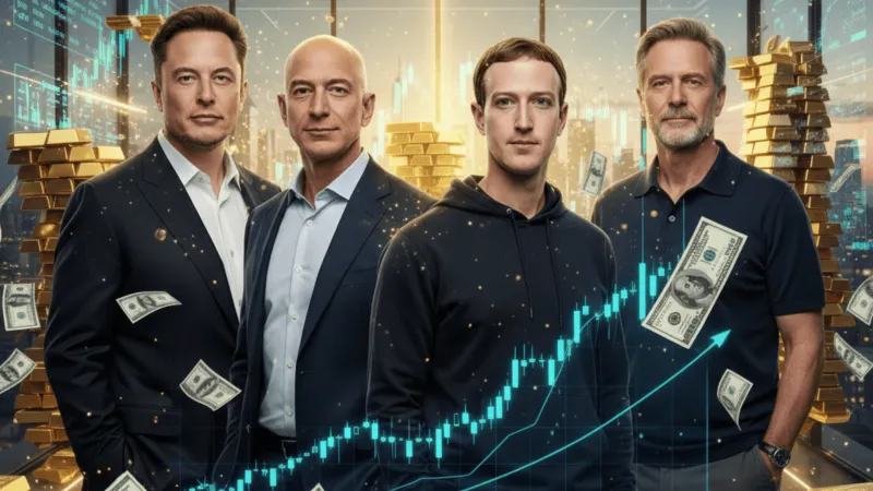 قائمة أغنى 10مليارديرات في العالم تشهد تغييرات مفاجئة 