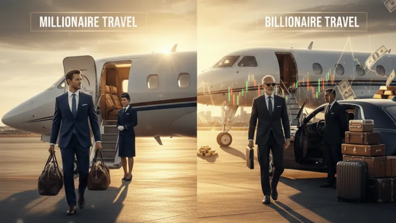 المليونير يعيش الرفاهية.. والملياردير يعيد تعريفها: السفر في عالم النخبة