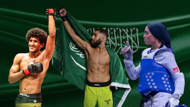3 مقاتلين سعوديين في نصف نهائي PFL MENA بالرياض