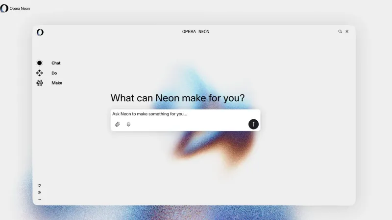 أوبرا تطلق متصفح Neon الجديد مع ميزات ذكاء اصطناعي متقدمة (فيديو)