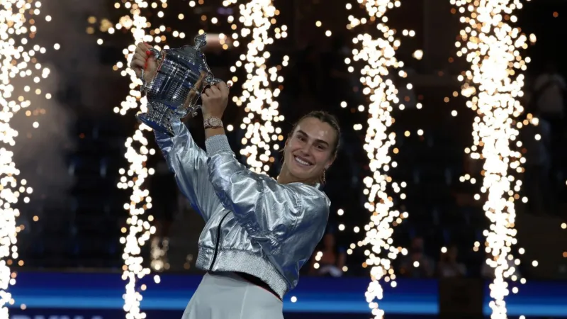 أرينا سبالينكا تكتب التاريخ مجددًا في أمريكا المفتوحة (فيديو)