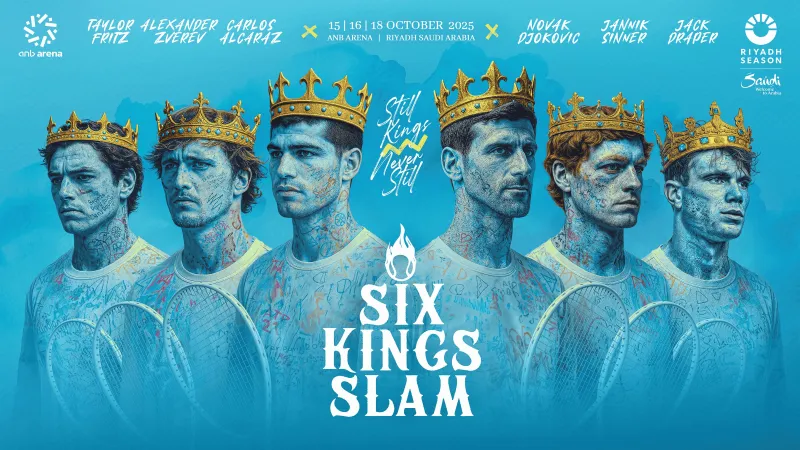 بطولة Six Kings Slam للتنس ضمن موسم الرياض تُبث عالميًا حصريًا عبر هذه المنصة