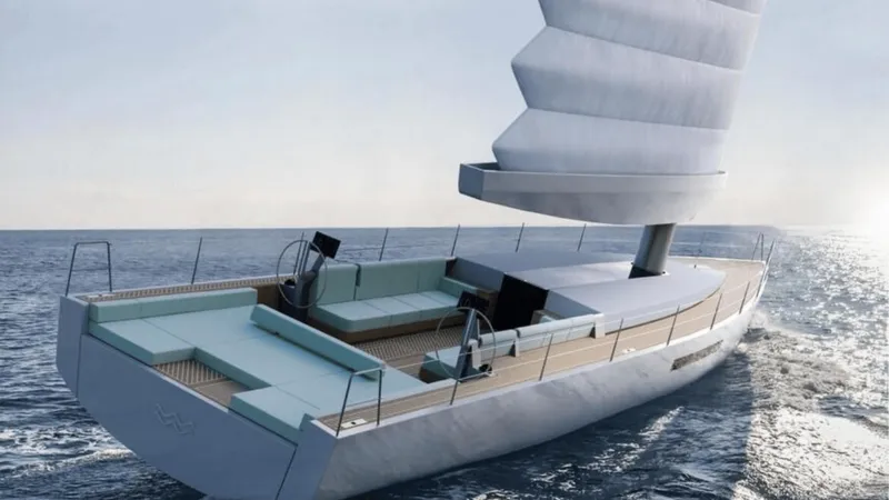 Michelin تكشف عن يخت Aqua بأشرعة ذكية صديقة للبيئة.. فيديو