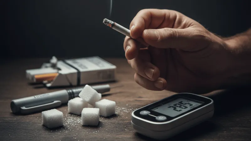 التدخين ومرض السكري: هل يكفي الإقلاع لتفادي الخطر الوراثي؟