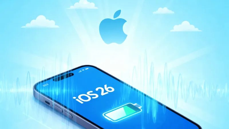 أبل تكشف أسباب تراجع البطارية بعد تحديث iOS 26