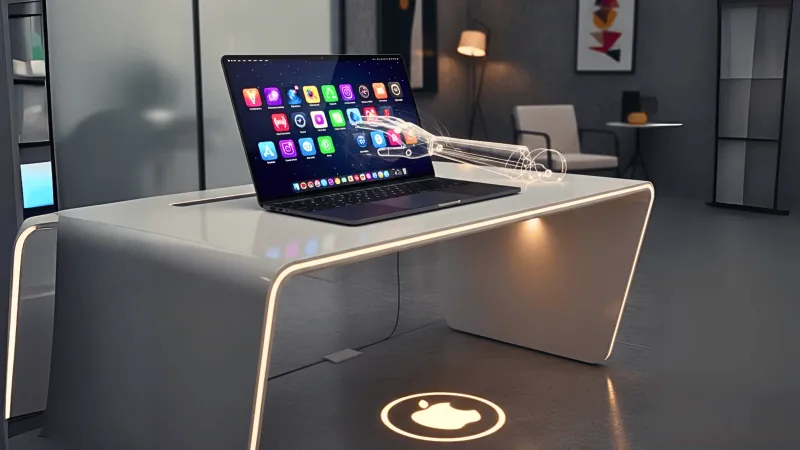 آبل تستعد لإطلاق MacBook Pro OLED مع شاشة تعمل باللمس